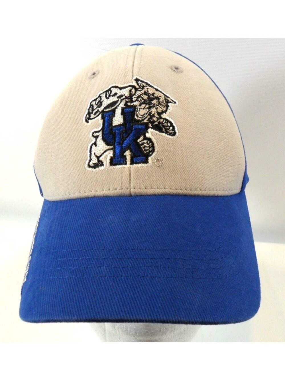 University‎ Kentucky UK Wildcats Blue White Adj Baseball Hat Cap